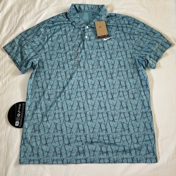 Nike Men's Victory+ Golf Polo FQ1134-464 Blue Men's Size XL - Picture 1 of 5